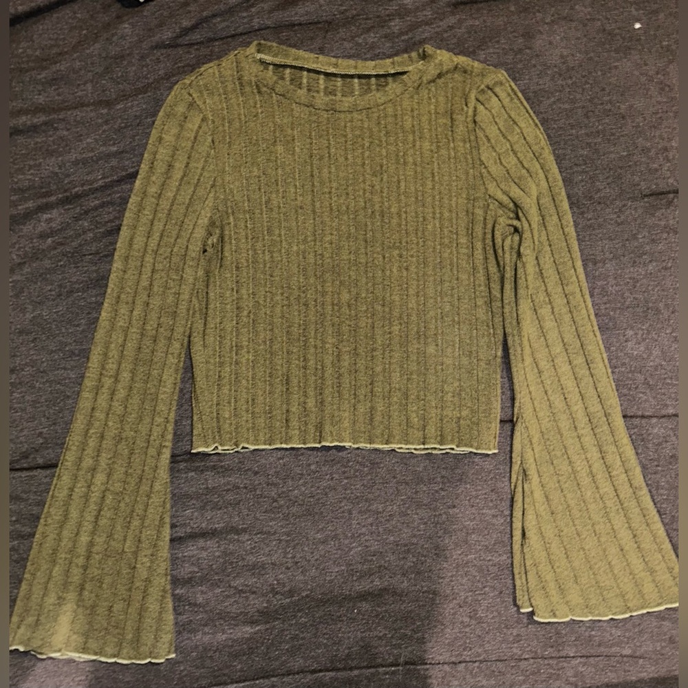 An olive green top from Shein size medium